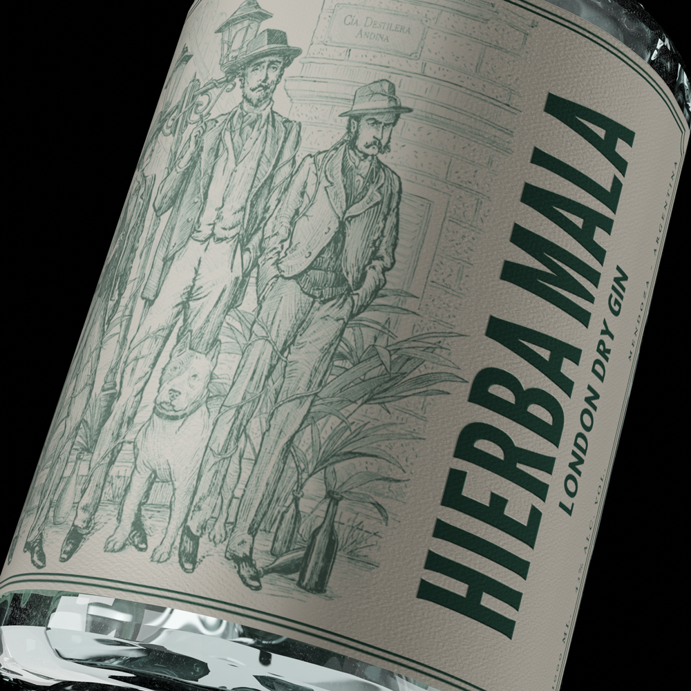 HIERBA MALA LONDON DRY GIN - Image 2